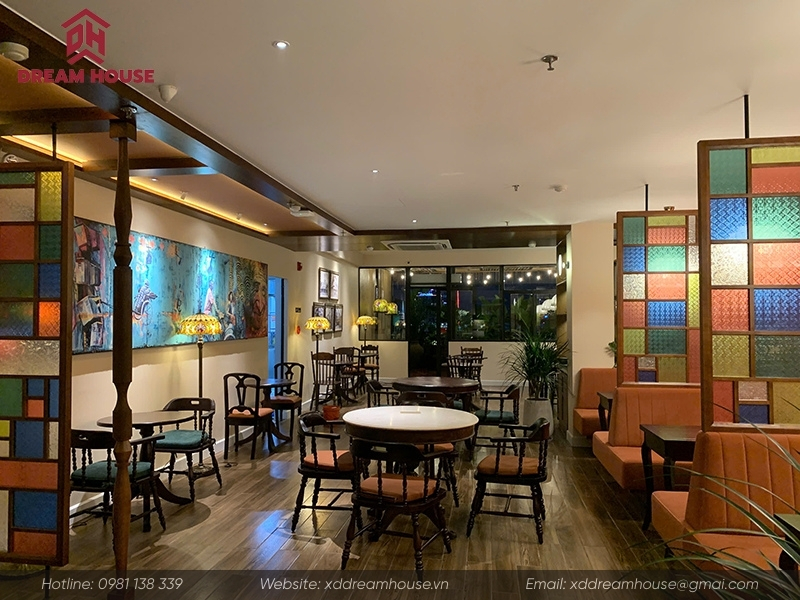 Hình ảnh nhà hàng sau cải tạo tại khách sạn M Village 26 Thi Sách