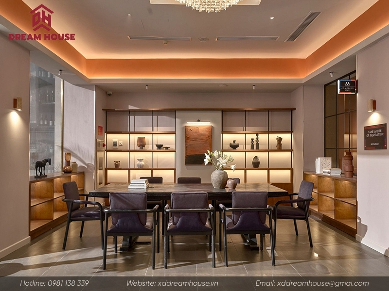 Hình ảnh sau cải tạo nội thất tại khách sạn M Village 54 Thợ Nhuộm