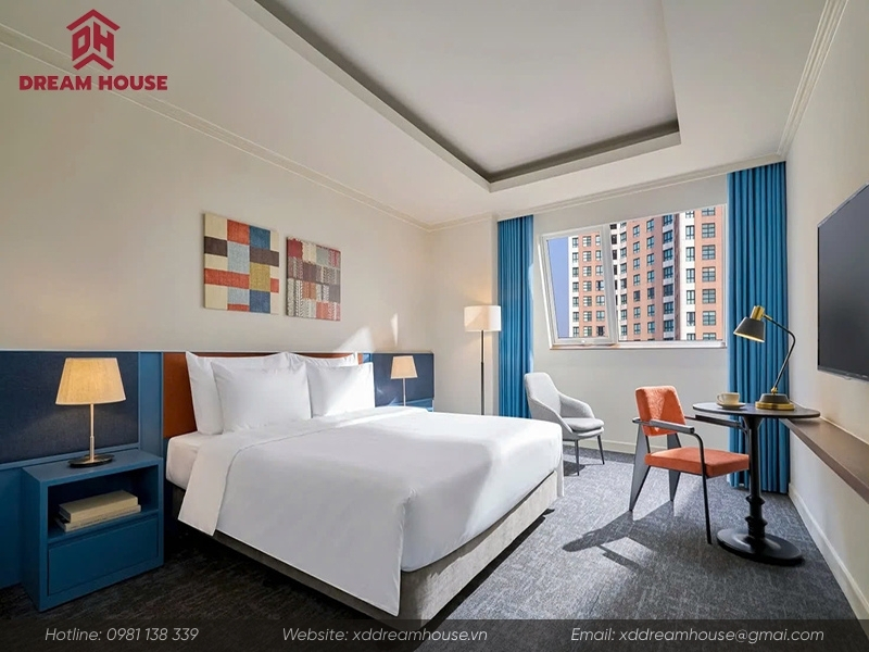 Hình ảnh sau cải tạo tại khách sạn M Village 54 Thợ Nhuộm