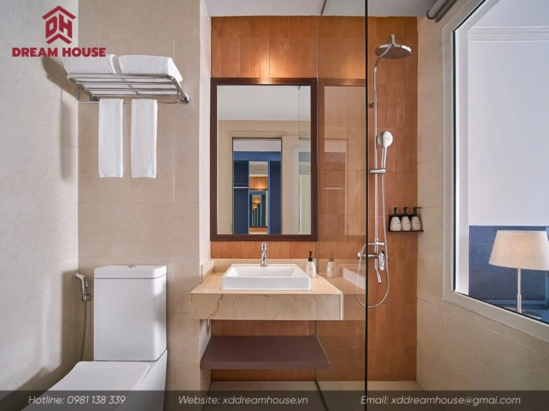 Hình ảnh sau cải tạo tại khách sạn M Village 54 Thợ Nhuộm