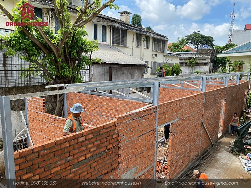 Hình ảnh thi công tại President Maison Signature By M Village